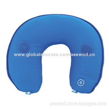 MP3 neck massager pillow